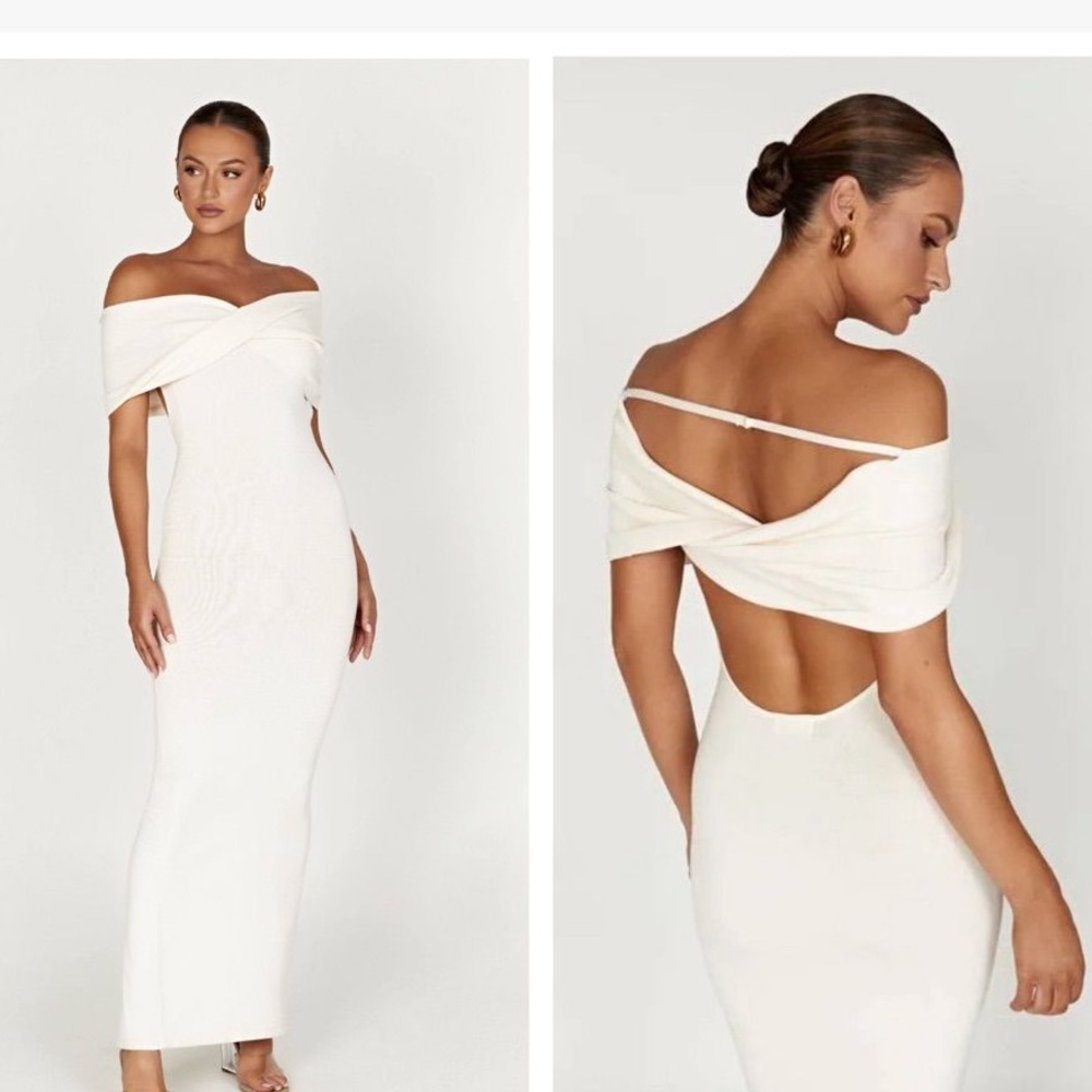 Meshki Terese Knit Maxi Dress XS